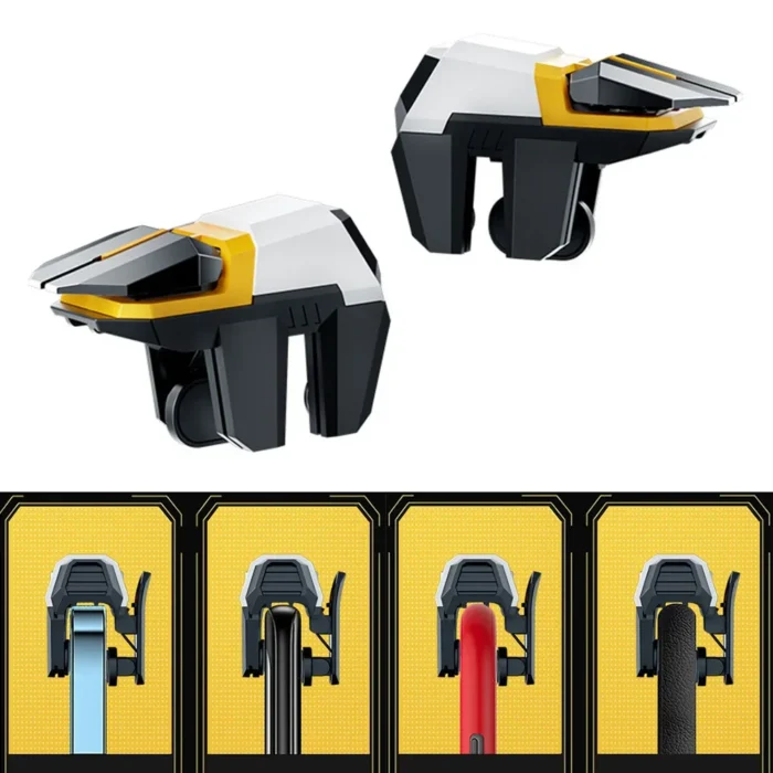 For PUBG 4/6 Fingers Mobile Game Trigger L1 R1 Key Button Mechanical Phone Gamepad Controller for iOS & Android PUBG Controller - Image 2