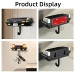 Car Headlight Key Holder Decor Creative Senior Key Hanger Wall-mounted Home Key Hooks Room Wall Decoration Enthusiasts Gift - Image 5