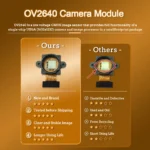 NEW OV2640 Camera Module for ESP32 CAM Camera Module 2MP 222 200 180 66 120 160 Degree 650nm 850nm Night Vision DVP 24PIN 0.5MM - Image 2