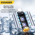Essager USB-C Mini Lighter Tungsten Wire Blow-to-Ignite Safety for Air Travel No Flame Auto Shut-Off Typec Cigarette Lighter - Image 5