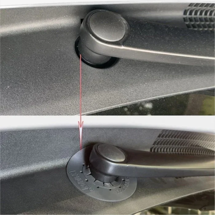Car Wiper Arm Bottom Hole Protective Covers Silicone Car Windshield Wiper Sleeve Wiper Hole Dustproof Protector - Image 2