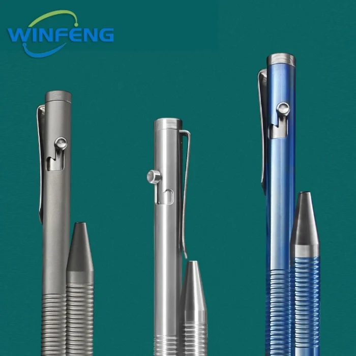 High Quality Titanium Alloy Tactical Pen Bolt Switch Ballpoint Pen School Office Stationery Supplies Self Defense EDC Tools - Image 4