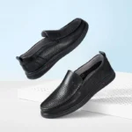 GOLDEN CAMEL Men's Shoes Loafers Genuine Leather Casual Shoes Cowhide Soft Sole Hollow Breathable Shoes for Men 2023 Summer New - Image 5