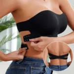Women's Sexy Strapless Push Up Bra Removable Padded Seamless Ice Silk Top Women Invisible Beauty Back Anti-slip Off-shoulder Bra
