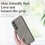 Luxury Sheepskin Leather Fur Case For Samsung Galaxy A54 A34 A24 A14 A73 A53 A33 A23 A13 A72 A52s A32 A22s A12 A04s A03s A02s - Image 5