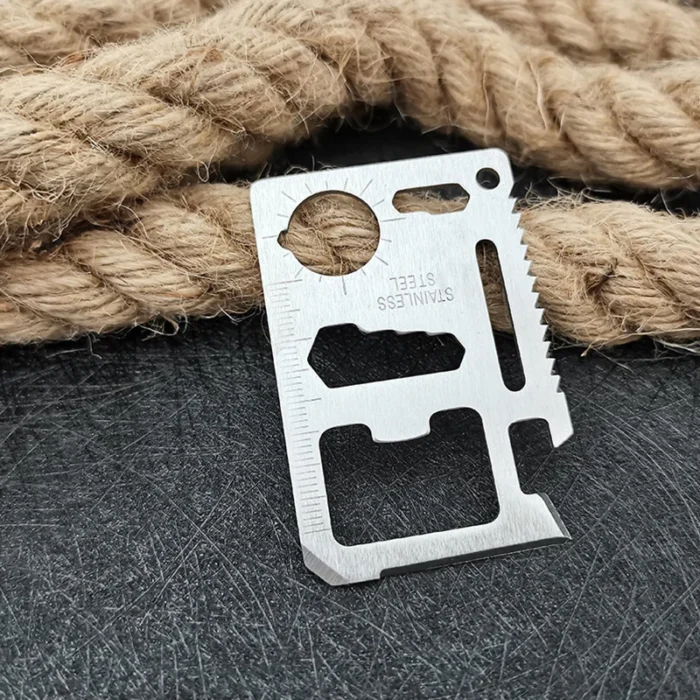 Pocket Tool Stainless Steel Survival Camping Hiking Fishing Hunting Tools - Image 6