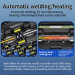 FS-60F Optical Fiber Fusion Splicer 6 Motors FTTH Fiber Optic Core Welding Machine Multilingual Touch Screen Built-in VFL OPM - Image 3