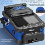 FS-60F Optical Fiber Fusion Splicer 6 Motors FTTH Fiber Optic Core Welding Machine Multilingual Touch Screen Built-in VFL OPM - Image 5