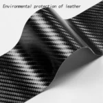 Car Door Sill Carbon Fiber Sticker Threshold Side Anti Scratch Tape Waterproof Decal for Dongfeng AX7 S30 DFSK Fengshen A30 SX6 - Image 3