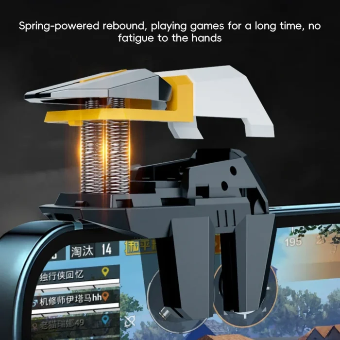 For PUBG 4/6 Fingers Mobile Game Trigger L1 R1 Key Button Mechanical Phone Gamepad Controller for iOS & Android PUBG Controller - Image 5