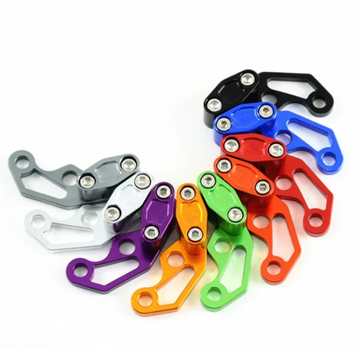 Universal Motorcycle Oil Pipe Cable Clip Brake Cable Tube Line Clamps Modified Aluminum Alloy Clips For Dirt Bike Accessories - Image 2