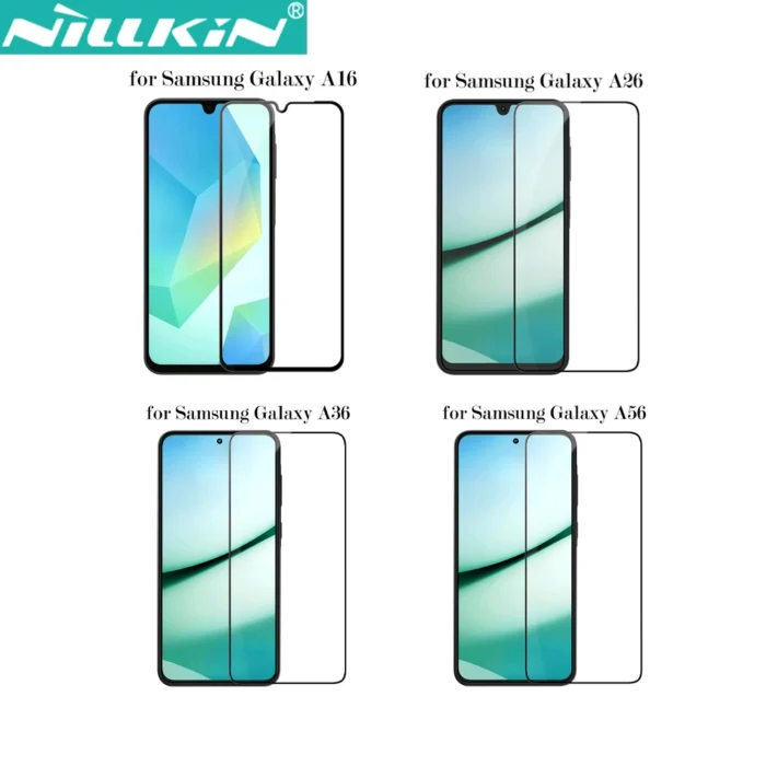 Nillkin For Samsung Galaxy A56 A36 A26 A16CP+Pro Tempered Glass, 2.5D Full Cover 9H Anti Explosion Screen Protector - Image 2
