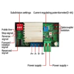 SMC02 Stepper Motor Driver and Controller DC 5-30V 4A Reverse Pulse Speed Control Board Programmable PLC Serial Communication - Image 3