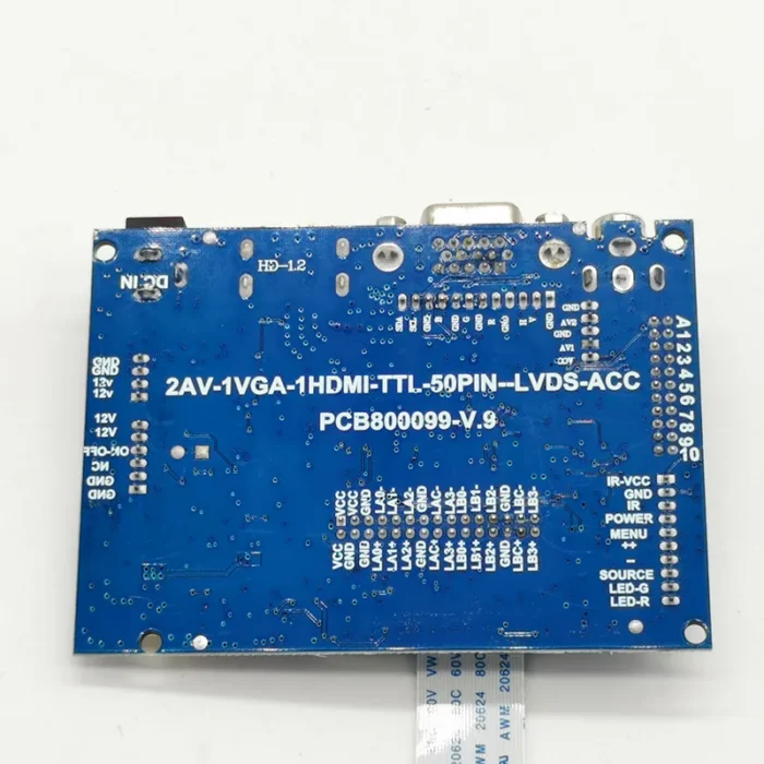 10.1 inch 1280*800 Screen HD Digital LCD Monitor Display Backing Car HDMI VGA AV Raspberry Pi banana pi With key board - Image 6