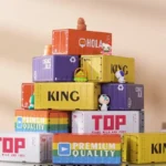 Mini Container Small Iron Box Make Old Miniature Models Scene Props Office Ornaments Stackable Creative Desktop Organizer - Image 3