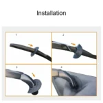 Car Wiper Arm Bottom Hole Protective Covers Silicone Car Windshield Wiper Sleeve Wiper Hole Dustproof Protector - Image 5