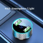 300W USB Car Charger Adapter 2 in 1 Super Fast Charging with Voltage Monitor for Samsung OPPO VIVO Huawei Oneplus iPhone iPad - Image 5