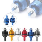 2Pcs Aluminum Motorcycle For Honda CMX250 CMX 250 Front Fork Shock Sbsorber Screw Cover Cap Preload Adjusters Bolts 33MM - Image 2