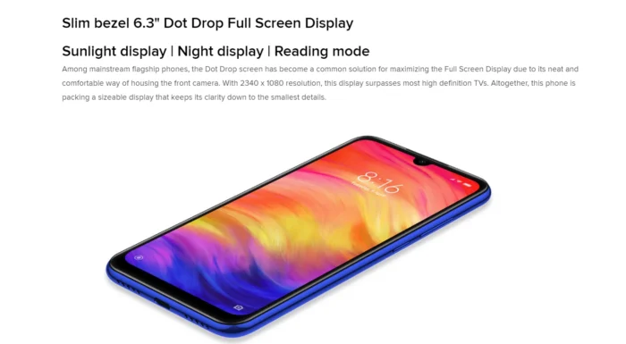 Original Xiaomi Redmi Note 7 PRO Smartphone 6GB 128GB Snapdragon 660AIE Android Mobile Phone 48.0MP+5.0MP Rear Camera cellphone - Image 3