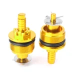 2Pcs Aluminum Motorcycle For Honda CMX250 CMX 250 Front Fork Shock Sbsorber Screw Cover Cap Preload Adjusters Bolts 33MM - Image 3