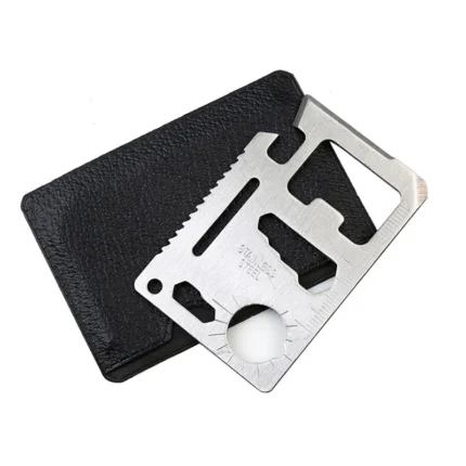 Pocket Tool Stainless Steel Survival Camping Hiking Fishing Hunting Tools