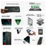Global Version DOOGEE Blade10 Energy Rugged Phone Ultra-thin Android 15 6150mAh Battery 6.56'' Screen Widevine L1 Smartphone - Image 2
