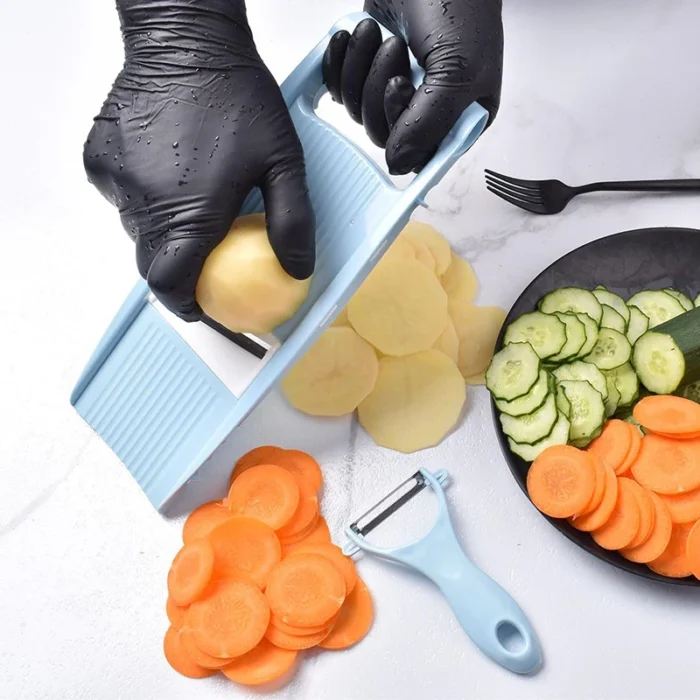 5in1 Vegetable Fruit Slicer Multifunctional Manual Vegetable Chopper Food Grater Cutter Potato Onion Veggie Dicer Kitchen Gadget - Image 4