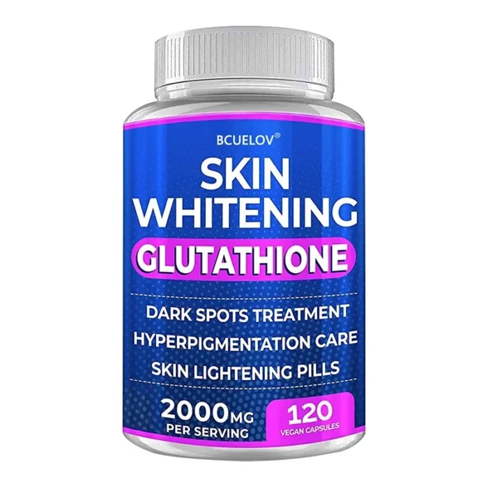 Glutathione Skin Whitening - 2000 mg Glutathione Supplement - Anti-Aging Antioxidant, Skin Nutrition Supplement - Image 1