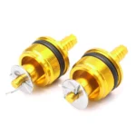 2Pcs Aluminum Motorcycle For Honda CMX250 CMX 250 Front Fork Shock Sbsorber Screw Cover Cap Preload Adjusters Bolts 33MM - Image 4