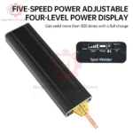 Portable Spot Welder 5 Gears Adjustable USB/Type-C Digital Display Min Spot Welding Machine Automatic Trigger for 18650 Battery - Image 3