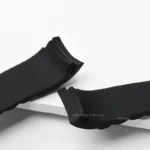 Curved End Silicone Watch Band 20mm 22mm Soft Rubber Watch Strap Folding Buckle for Men Watch Replacement Universal Bracelet - Image 6