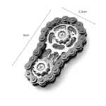 Sprocket Flywheel Flywheel Flying Top Flying Disk Anti-Anxiety Ornaments Metal Bicycle Chain EDC Rotating Flying Disk Adult Toy - Image 5