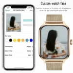 2025 Smart Watch For Men Women 2.01" Full Touch Screen Heart Rate Tracker Bluetooth Call Waterproof Sport Smartwatch Android IOS - Image 4