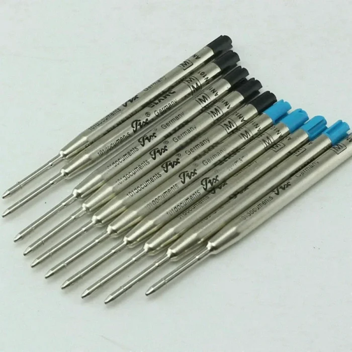 10PCS Promotion Classique International Refill Black/Blue for Ballpoint School Office Writing Smooth Ink Accessories A No Box - Image 4
