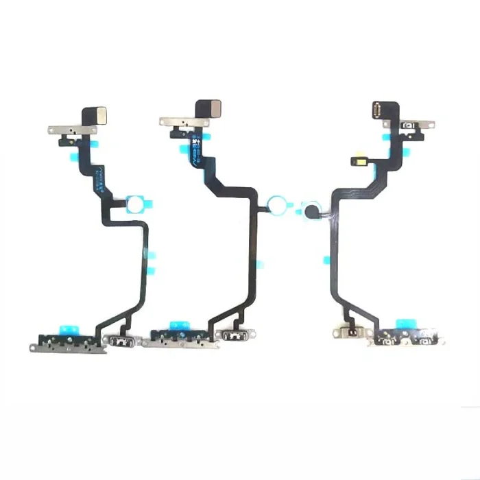 New Switch cable Replacement for iPhone XR like 11,12,13,14,15,16 & XR to 13Pro,14Pro,15Pro,16pro Led Flash Flex cable With Mic - Image 1