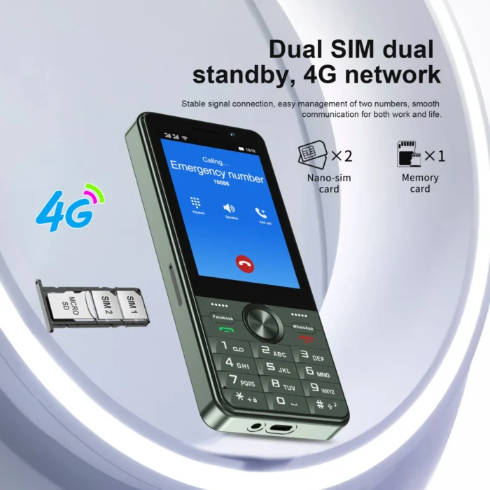 SERVO F25 PRO Smart Touch Phone 4G Network WiFi Google Play WiFi Android 8.1 System Dual SIM Cards 3.5" Display Smart Cellphones - Image 3