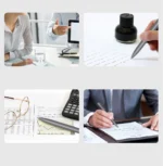 Lampo Metal Gel Pen Mijia Sign Pens 0.5MM Black Ink Rollerball Canetas Gel Pучка for Business Office Stationery Supplies - Image 5