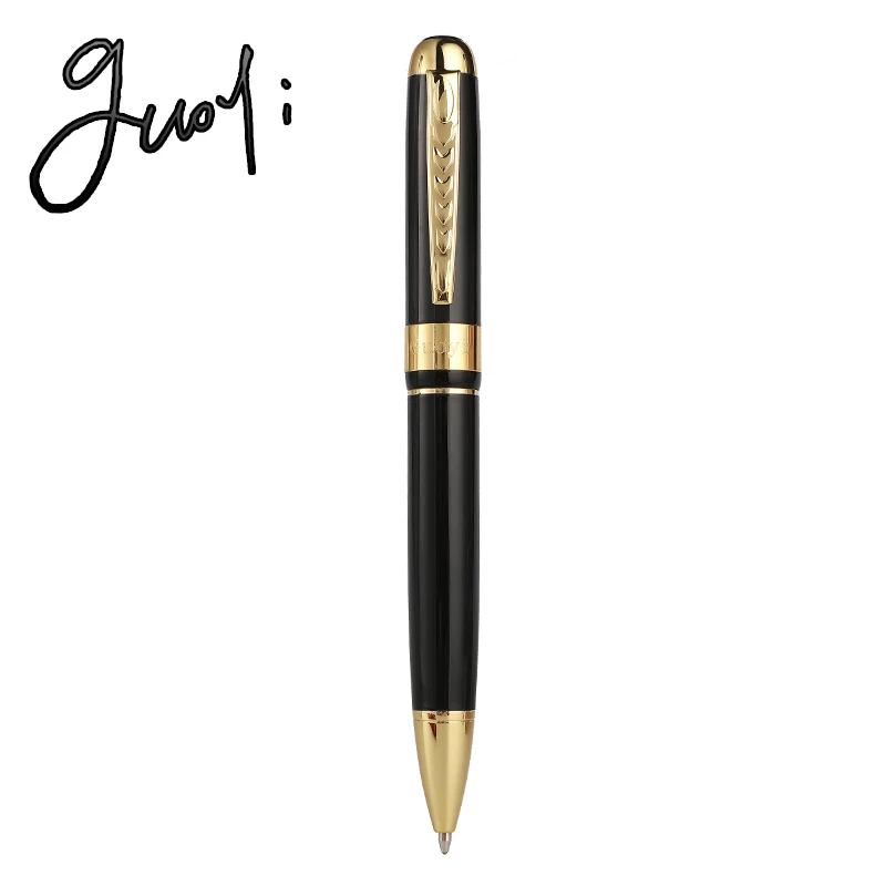 kf-H322a765093d94a94932a632230b9c689B Guoyi A39 424 G2 Ballpoint Luxury Eenvoudige Business Examen Metal High-End Gifts Mass Customization Logo Signature Pen - Image 6
