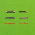 2pcs 78 40 Pin Lcd Display Screen FPC Connector For Samsung Galaxy S20 FE 5G G781 G781V/B M51 M515 M31S M317 USB Board Port FPC - Image 2