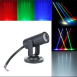 Professional 1W RGBW LED Stage Lighting Pinspot Beam Spotlight DJ DISCO Party KTV Backlight Stage Light - Image 2
