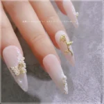 10Pcs 3D Rose Nail Art Ornament DIY Craft For Acrylic Nail Decoration Gold/Silver 7 Unique Shapes Flower DIY Charms Jewelry - Image 5
