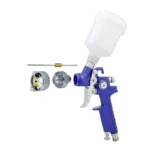 Paint Spray Guns 0.8/1.0mm Nozzles Airbrush 125ml HVLP Professional Pneumatic Paint Spray Gun For Painting Aerograph Cars Tools - Image 2