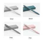 Lampo Metal Gel Pen Mijia Sign Pens 0.5MM Black Ink Rollerball Canetas Gel Pучка for Business Office Stationery Supplies - Image 4