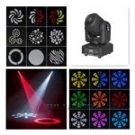 2pcs moving head light 60w 90w LED Moving Head gobo Light With Gobos Plate&Color Plate dmx512 control mini dj disco moving heads - Image 2