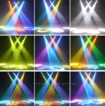 2pcs moving head light 60w 90w LED Moving Head gobo Light With Gobos Plate&Color Plate dmx512 control mini dj disco moving heads - Image 6