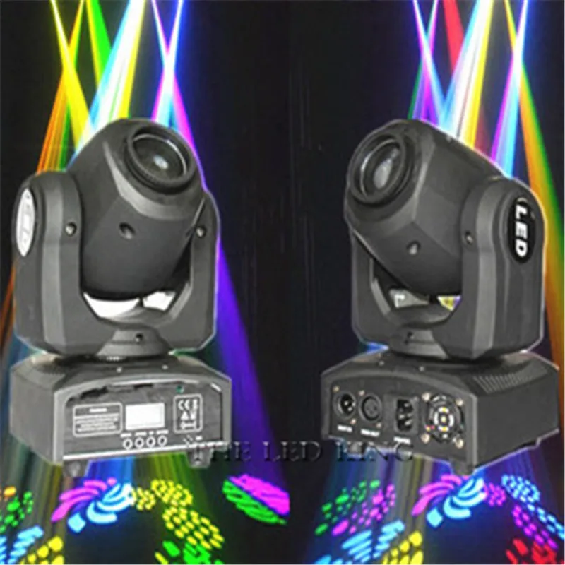 kf-HTB1yuWlKHvpK1RjSZFqq6AXUVXaS 2pcs moving head light 60w 90w LED Moving Head gobo Light With Gobos Plate&Color Plate dmx512 control mini dj disco moving heads - Image 1