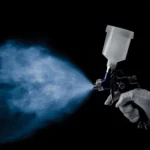 Paint Spray Guns 0.8/1.0mm Nozzles Airbrush 125ml HVLP Professional Pneumatic Paint Spray Gun For Painting Aerograph Cars Tools - Image 6