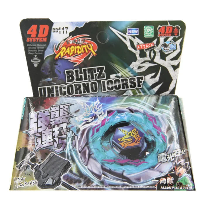 SPINNING TOP Metal Fusion Masters BB121A WING PEGASIS 90WF 4D System - STARTER SET WITH LAUNCHER Children Toys - Image 5