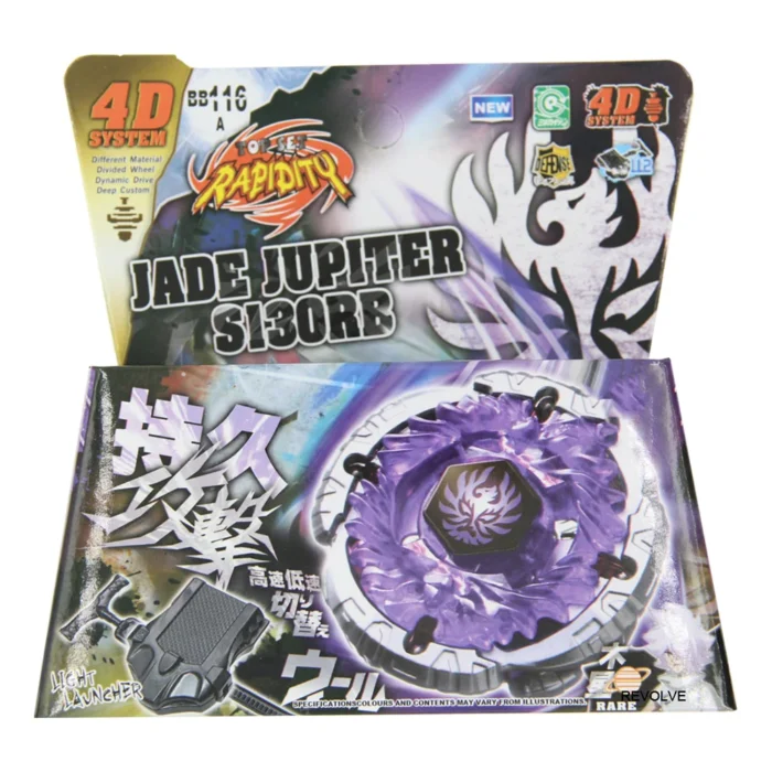 SPINNING TOP Metal Fusion Masters BB121A WING PEGASIS 90WF 4D System - STARTER SET WITH LAUNCHER Children Toys - Image 6