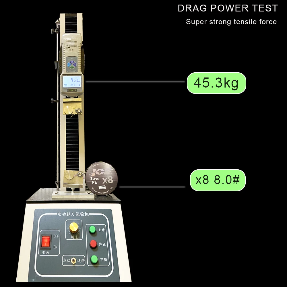 kf-S00922eb56b6e4a21a78c8b3b37ced9f7e JOF 8 Strands 1000M 500M 300M Carp Fishing Line Braided PE Multifilament X8 Threads Weaves 20-100LB Peche Accessoire - Image 6